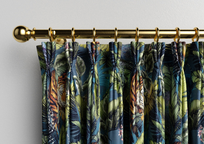 Bengal Tiger, Twilight - Made to Measure Curtains - Image 11